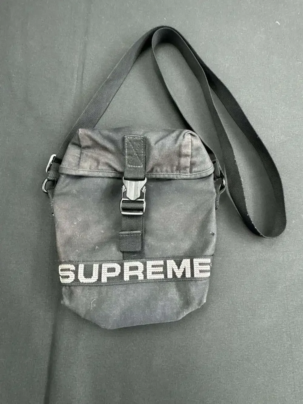 Supreme Field Side Bag Black